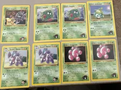 Pokemon TCG Gym Challenge/Heroes 50 Card Lot Non-Holo Rare/Uncommon/Commons LP - Image 3
