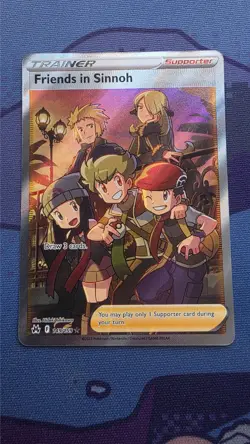 Pokemon TCG Crown Zenith Friends in Sinnoh Full Art Holo Ultra Rare Card 149/159 - Image 1