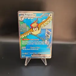 Pokemon TCG Obsidian Flames Pidgeot EX Special Illustration Rare Card 225/197 - Image 1