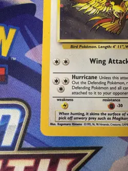 Pokemon TCG Pidgeot Holo Rare Card 14/130 Base Set 2 - Image 5