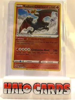 PACK FRESH Radiant Charizard 020/159 Crown Zenith Ultra Rare Holo Pokemon Card G - Image 1