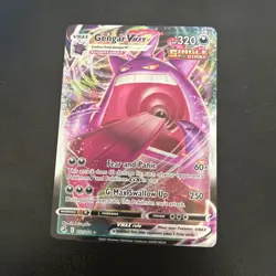 Pokemon TCG Gengar VMAX 157/264 Swsh08: Fusion Strike Holo Card Mint Condition - Image 1