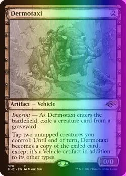 MTG Magic the Gathering Dermotaxi (378/767) Modern Horizons 2 NM FOIL - Image 1