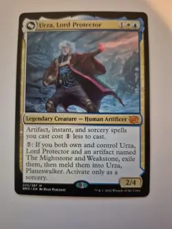 1x MTG Urza, Lord Protector - The Brothers' War (BRO) NM x1 - Image 1