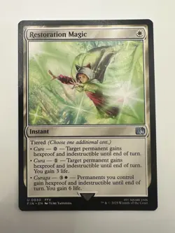 MTG Restoration Magic Final Fantasy Regular NM TCG Uncommon - Image 1