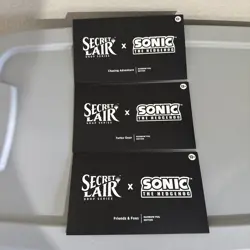 MTG Secret Lair x Sonic The Hedgehog: Complete Rainbow Foil Set - Image 1