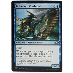 x1 Brineborn Cutthroat J22 MTG M/NM Uncommon Blue Creature Merfolk Pirate TCG - Image 1