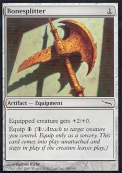 Bonesplitter - Light Play MTG Mirrodin - Image 1