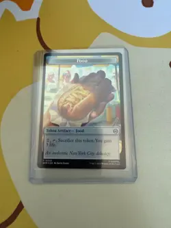 MTG -FOIL FOOD || ROBOT Double Sided Token - Marvel: Spider-Man - Image 1