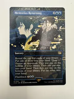 MTG Memories Returning (Borderless) Final Fantasy Regular Rare - Image 1