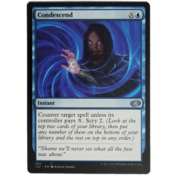 x1 Condescend J22 MTG M/NM Uncommon Blue Instant Jumpstart 2022 TCG CCG - Image 1