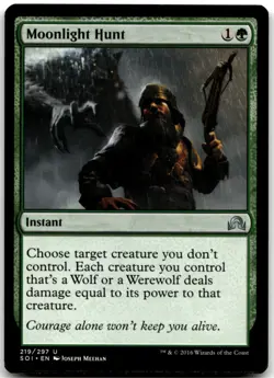 MTG Moonlight Hunt U Shadows over Innistrad 219 LP - Image 1