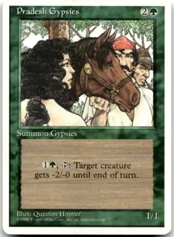 MTG Pradesh Gypsi3s Banned 4th Edition LP - Image 1