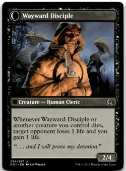 MTG Pious Evangel U Shadows over Innistrad 34 LP - Image 2