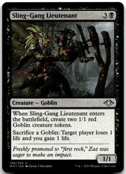 MTG Sling-Gang Lieutenant U Modern Horizons 108 LP - Image 1