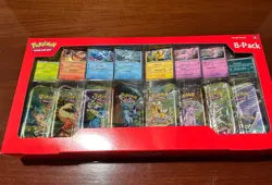 **Pokemon TCG Prismatic Evolutions Costco 8 Mini-Tin Bundle w/ Promos** |SEALED| - Image 2