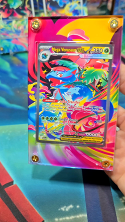 Pokemon Mega Venusaur EX SIR Mega Evolution 177/132 Extended Art Custom Case - Image 2
