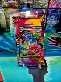 Pokemon Mega Venusaur EX SIR Mega Evolution 177/132 Extended Art Custom Case - Image 4