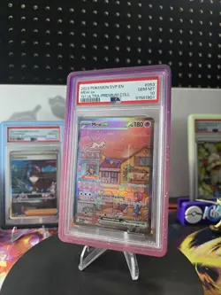 2023 POKEMON SVP EN-SV BLACK STAR PROMO 151 ULTRA-PREM COLL #053 MEW EX PSA 10 - Image 1
