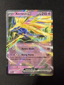 Pokemon Azure Legends Xerneas EX 179 Black Star Holo Promo SVP TCG - Image 1
