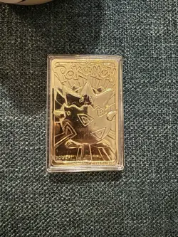 Pokemon Togepi 23 Karat Gold Plated Trading Card with Sealed COA - Burger King - Image 3