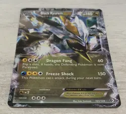 Pokemon Black Kyurem EX 101/149 - Boundaries Crossed Holo Ultra Rare Card - TCG - Image 3