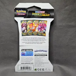 Darkness Ablaze Sword and Shield Pokemon Card Booster Pack TCG - Image 2