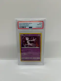 PSA 10 Mewtwo 059/159 Holo Crown Zenith Pokemon Card GEM MINT - Image 1