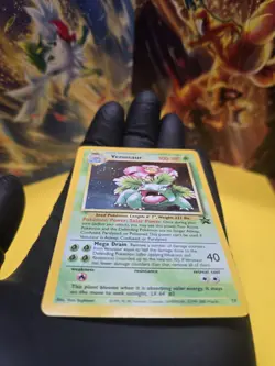 2000 Pokemon VENUSAUR Holo BLACK STAR PROMO Set Card #13 RARE Nintendo WOTC NM - Image 3