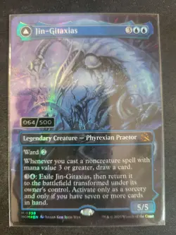 Serialized Magic the Gathering Card Jin-Gitaxias The Great Synthesis 64/500 - Image 1