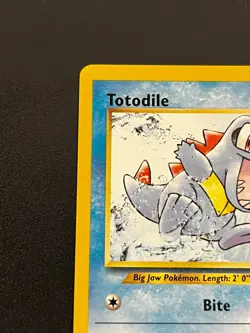 Totodile 80/111 - Neo Genesis Uncommon Vintage WOTC Pokemon TCG Card LP - Image 5