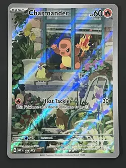 Pokemon Charmander SVP044 Obsidian Flames Black Star Promo Card NM - Image 1