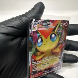 Pokemon - Victini VMAX - 022/163 - SWSH Battle Styles - Full Art Card - Image 2