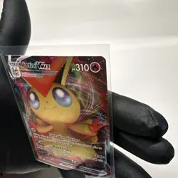 Pokemon - Victini VMAX - 022/163 - SWSH Battle Styles - Full Art Card - Image 3