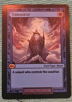 Divorced Dads Court of Chaos- Thermostat - Beast Card - Image 1
