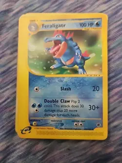 Pokemon Feraligatr Expedition TCG Card 46/165 Regular Rare, Near Mint Condition - Image 1