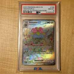 Pokemon Card Venusaur ex 198/165 Sv: Scarlet & Violet 151 Holo PSA 8 New Cert! - Image 2