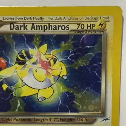 Dark Ampharos - 1/105 - Pokemon Neo Destiny Unlimited Holo Rare Card WOTC LP - Image 4