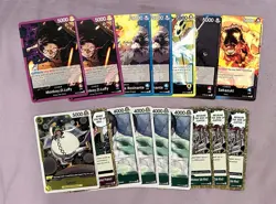 One Piece Card Game OP05 (English Ver.) Bulk Lot ~262 Cards Rare/Uncommon/Common - Image 3