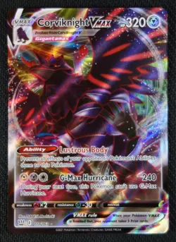 Pokemon Card Corviknight VMAX 110/163 Battle Styles NM/M - Image 1