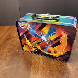 Pokemon 2018 Pikachu Eevee Tin Lunch Box Only (NO CARDS) - Image 4