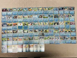 Pokemon Water Energy Holo Card Lot of 78 Total In Great Condition See Pics - Image 1