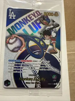 Monkey.D.Luffy (010) (Dodgers x ONE PIECE) EB02-010 One Piece Promotion Cards... - Image 4