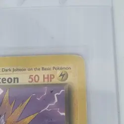 Dark Jolteon 38/82 Pokemon Card Tcg Team Rocket Wotc Vintage Lightly Played - Image 3