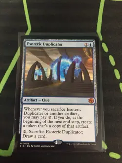 MTG Magic The Gathering Esoteric Duplicator BIG Mythic Big Score Artifact - Image 1