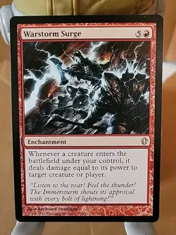 MTG Warstorm Surge Commander 2013 129/356 Regular Rare - Image 1