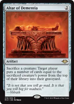 Mint/Near-Mint, English - 1 x MTG Altar of Dementia Modern Horizon - Image 1