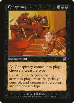 1x FOIL Conspiracy - Timespiral TIMESHIFTED - Italian - OOP MTG - Image 3