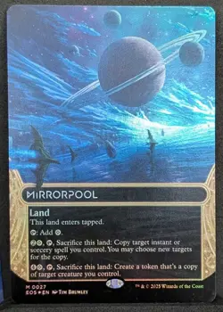 Mirrorpool 2025 Magic the Gathering MTG Borderless Stellar Sights Foil #27 - Image 1