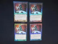 4x FOIL Shadow Guildmage - Timespiral TIMESHIFTED - 3x English 1xItalian OOP MTG - Image 1